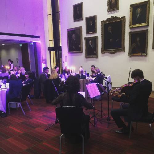 String Quartet at the Royal College of Physicians for a Medical Conference